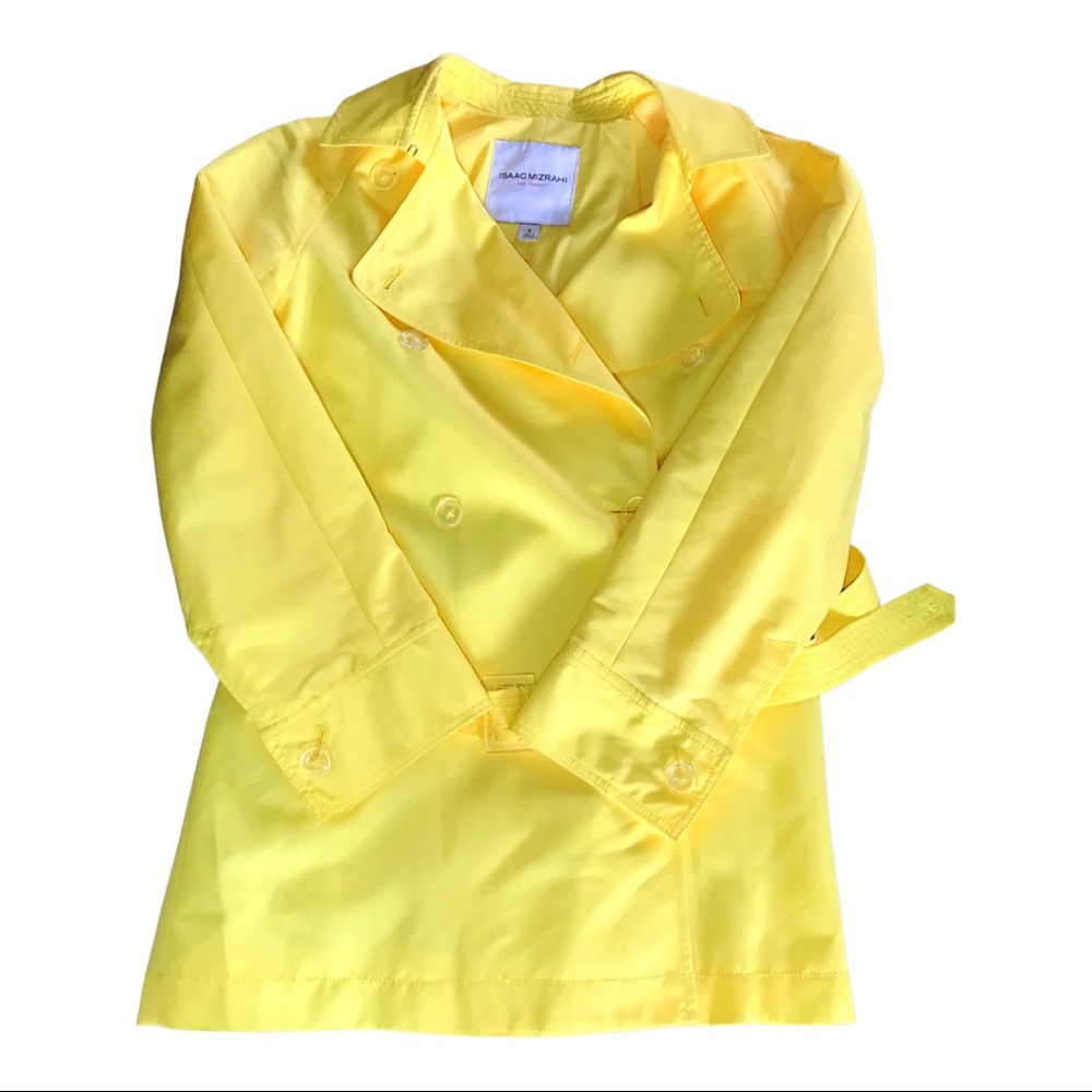 Bright and sassy trench jacket 🧥